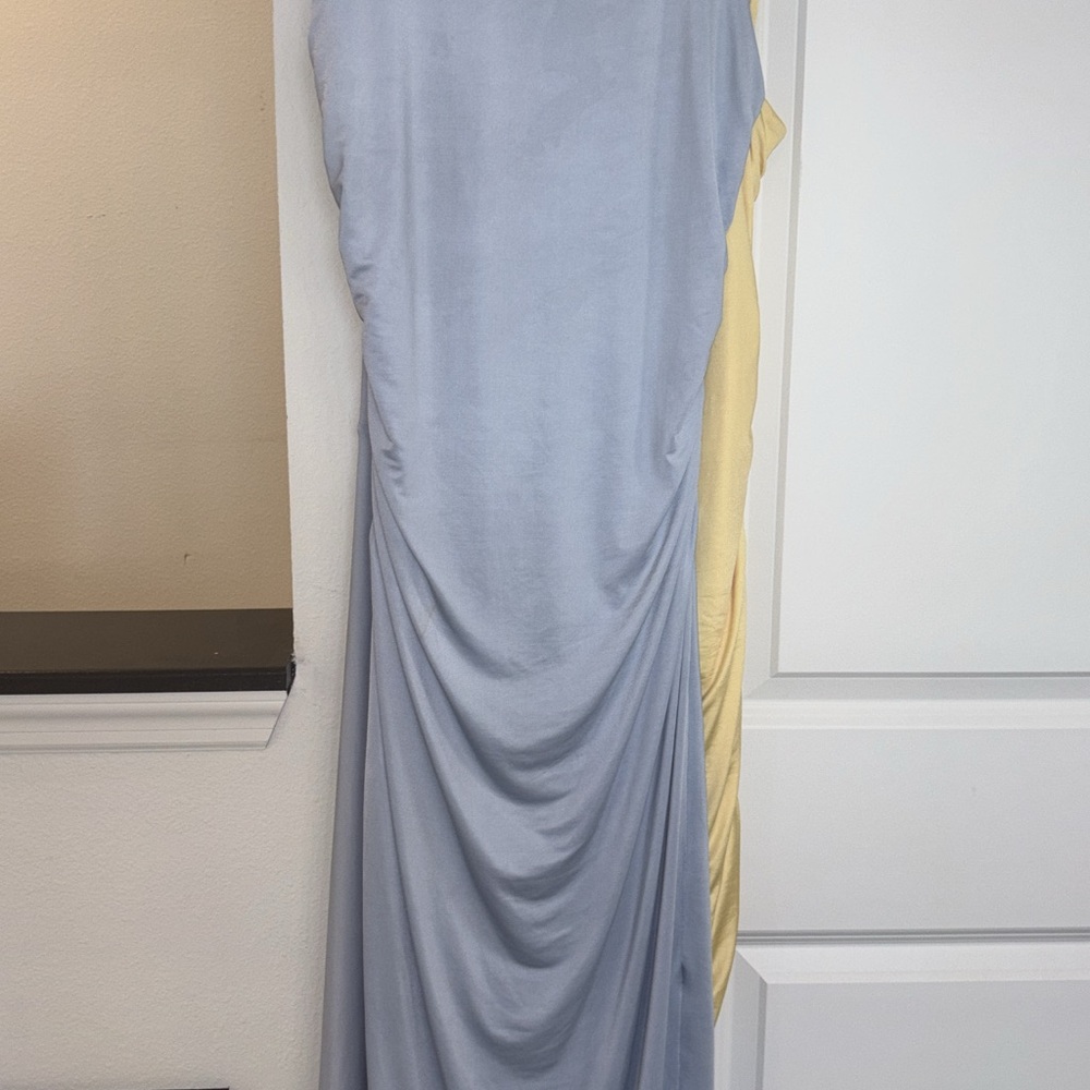 Elegant Blue and Yellow OhPolly Dresses